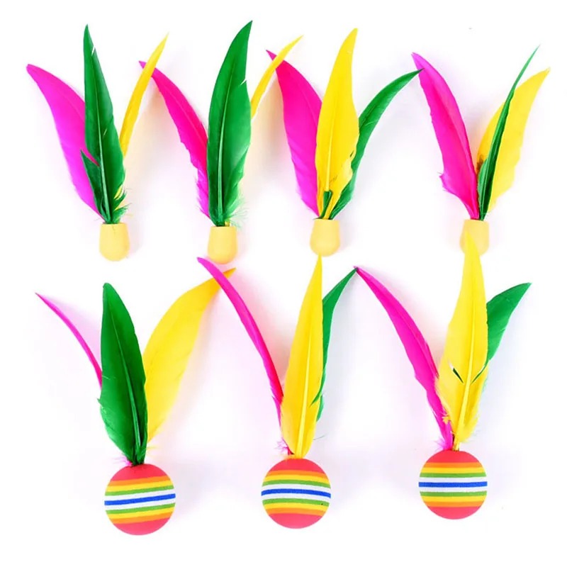 Feather Shuttlecock - 10 sztuk piłek do badmintona na