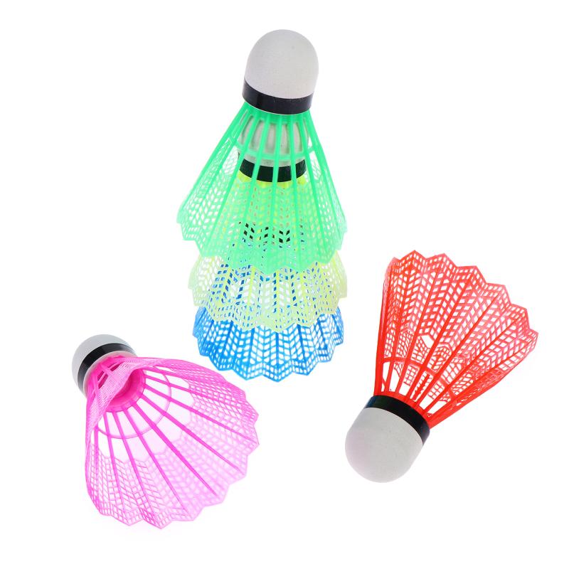 Badminton Shuttlecock - ~6/12 sztuk – wytrzymałe plastikowe lotki