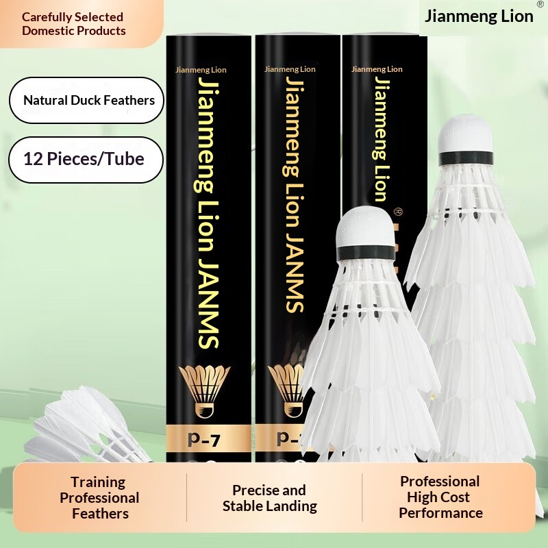 Lotki do badmintona Lion z pió – Feather Shuttlecock recenzja i cena