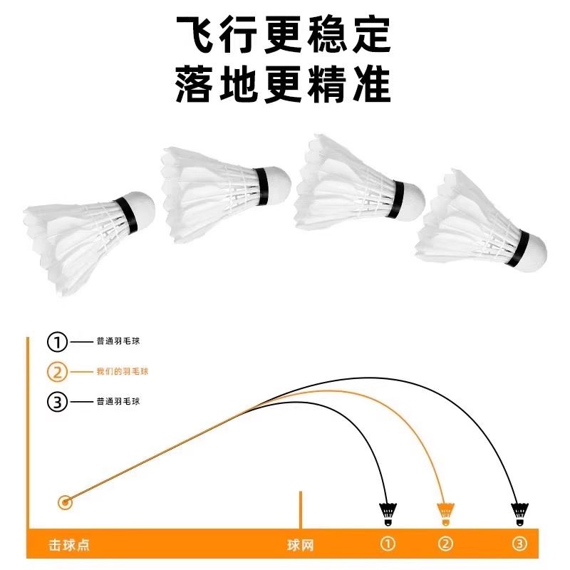 Lotki do badmintona Lion z pió – Feather Shuttlecock recenzja i cena