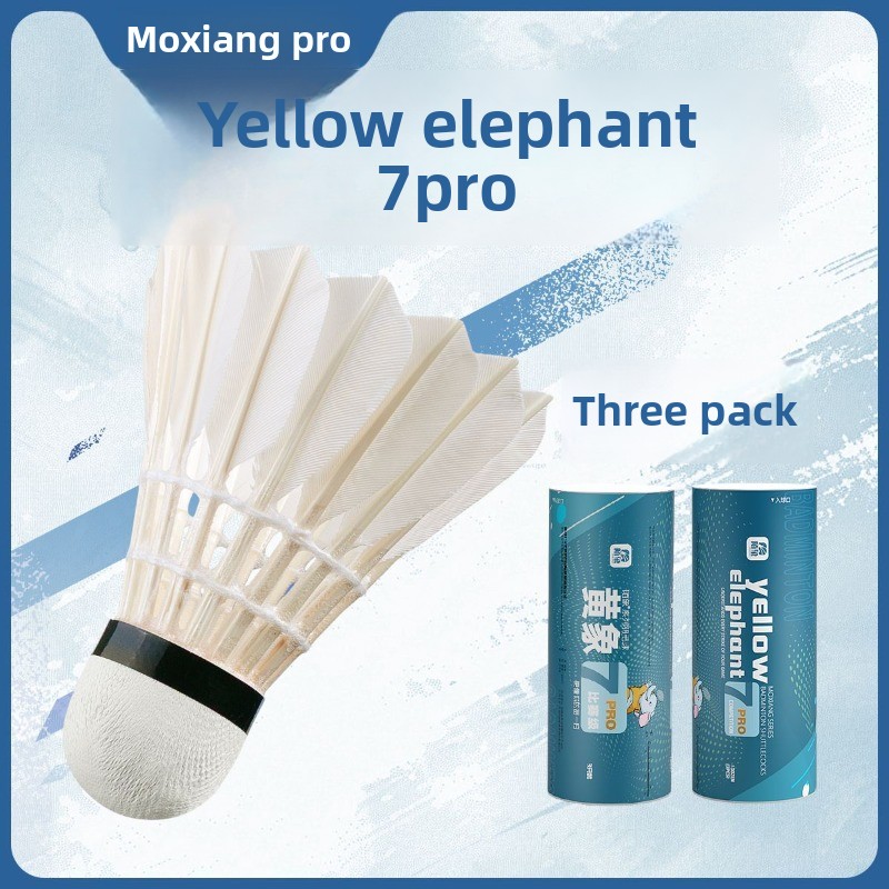 MOXIANG Żółty Słoń Nr 7 PRO, z – Feather Shuttlecock recenzja i cena
