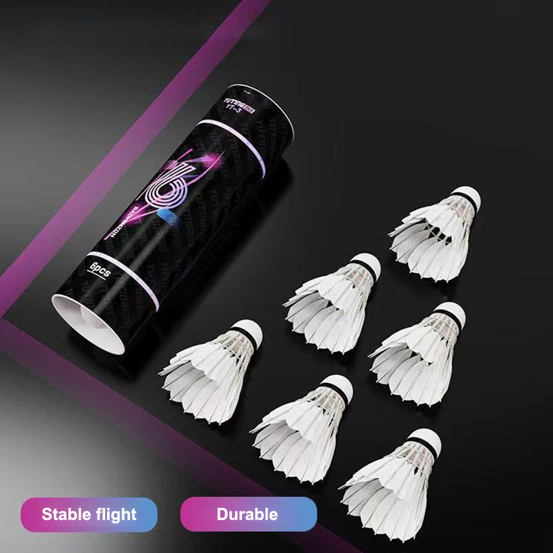 3/6 szt. Lotki do badmintona z – Feather Shuttlecock recenzja i cena