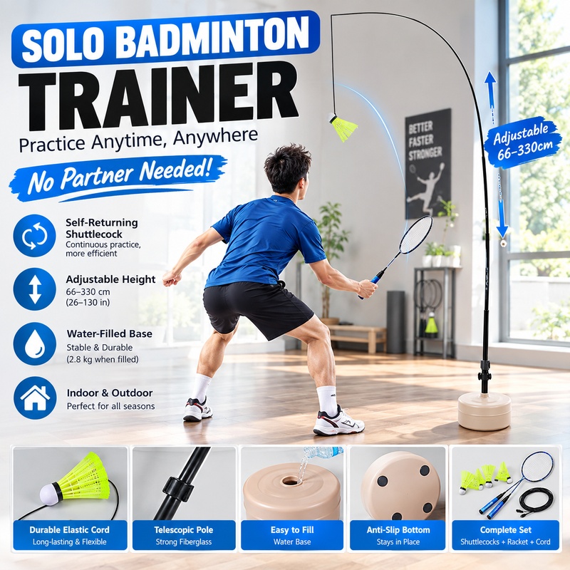 Samodzielny Trener do Badminto – Badminton Shuttlecock recenzja i cena