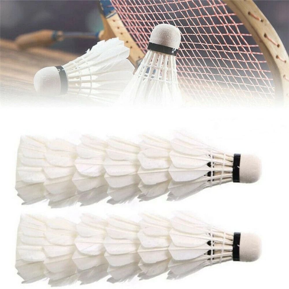 Nowe białe lotki do badmintona – Feather Shuttlecock recenzja i cena